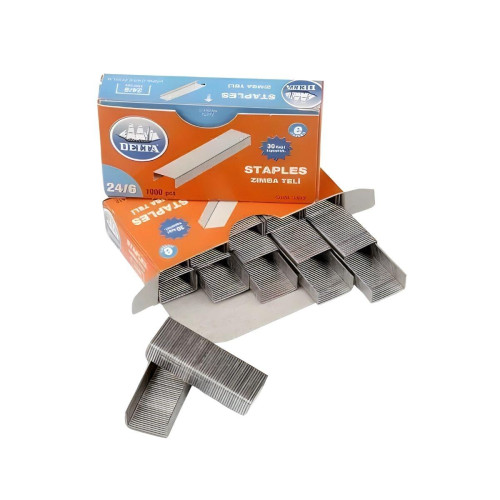 Delta Zımba Teli No:24/6 Beyaz 1552 