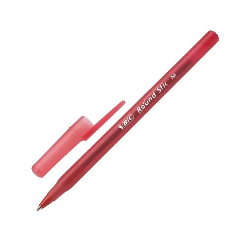 Bic Round Stic Classic Tükenmez Kalem Kırmızı