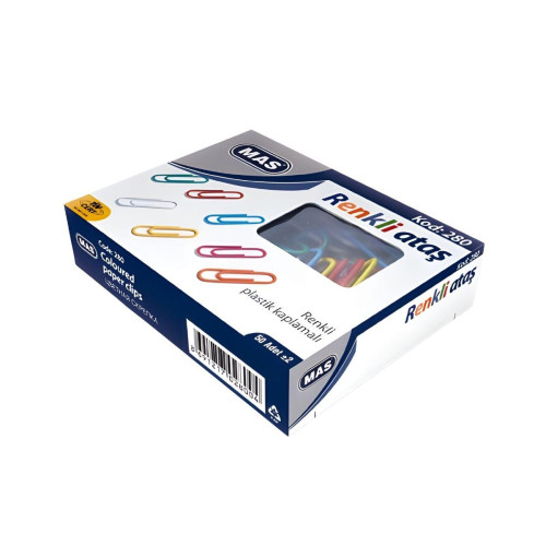 Mas Renkli Ataş Pvc Kaplı 28 mm