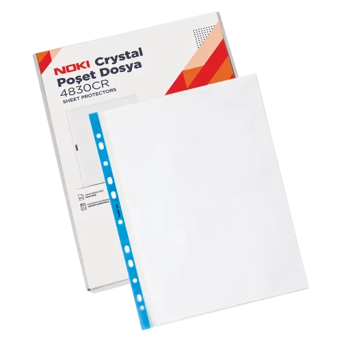 Noki Crystal A4 Poşet Dosya 100'lü Paket