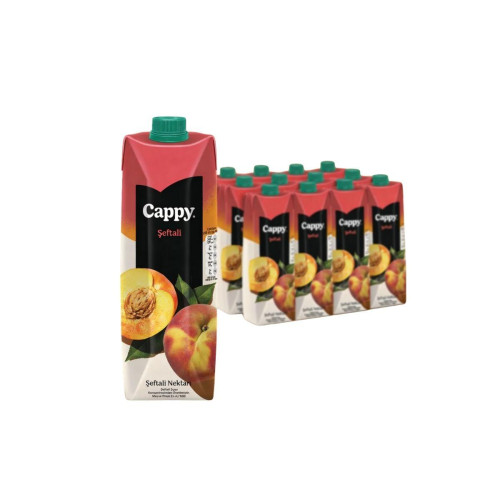 Cappy Şeftali Nektarı 1 lt 12'li