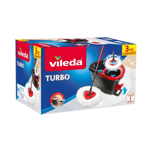 Vileda Turbo Pedallı Temizlik Seti