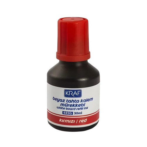 Kraf Tahta Kalemi Mürekkebi 30 ml Kırmızı