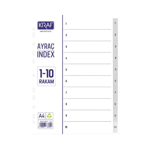 Kraf Seperatör 1010 1-10 Rakam