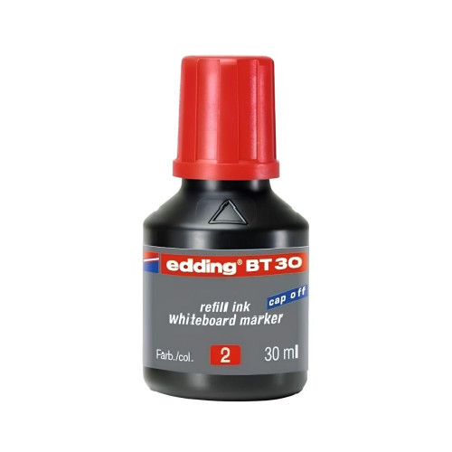 Edding BT30 Tahta Kalemi Mürekkebi Kırmızı 30 ml 