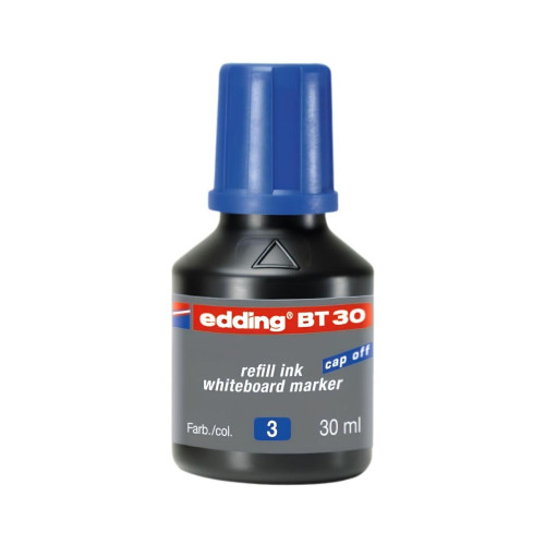 Edding BT30 Tahta Kalemi Mürekkebi Mavi 30 ml 