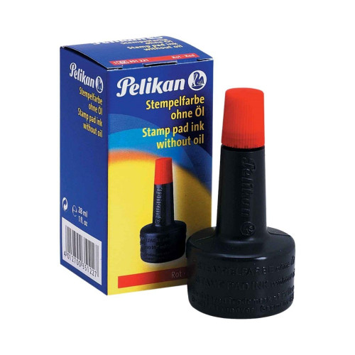 Pelikan Istampa Mürekkebi 28 cc Kırmızı 