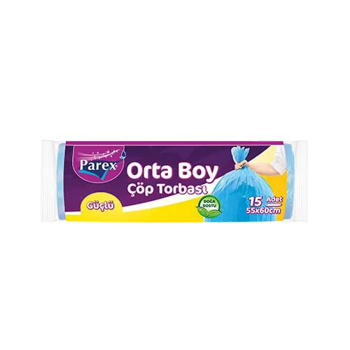 Parex Güçlü Çöp Torbası 55x60 Orta Boy 