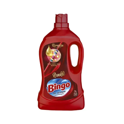 Bingo Keratinli Renkliler İçin Sıvı Deterjan 3 lt