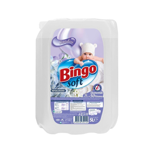Bingo Soft Yumuşatıcı Sensitive 5 lt