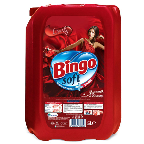 Bingo Soft Yumuşatıcı Lovely 5 lt
