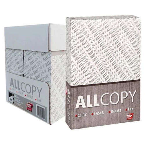 All Copy A4 Fotokopi Kağıdı 80 gr 1 Koli 5 Paket ( 2500 Sayfa )